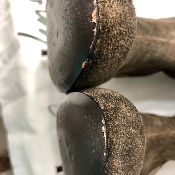 Brown Roam Suede Over the Knee Boots. - Picture 8 of 8